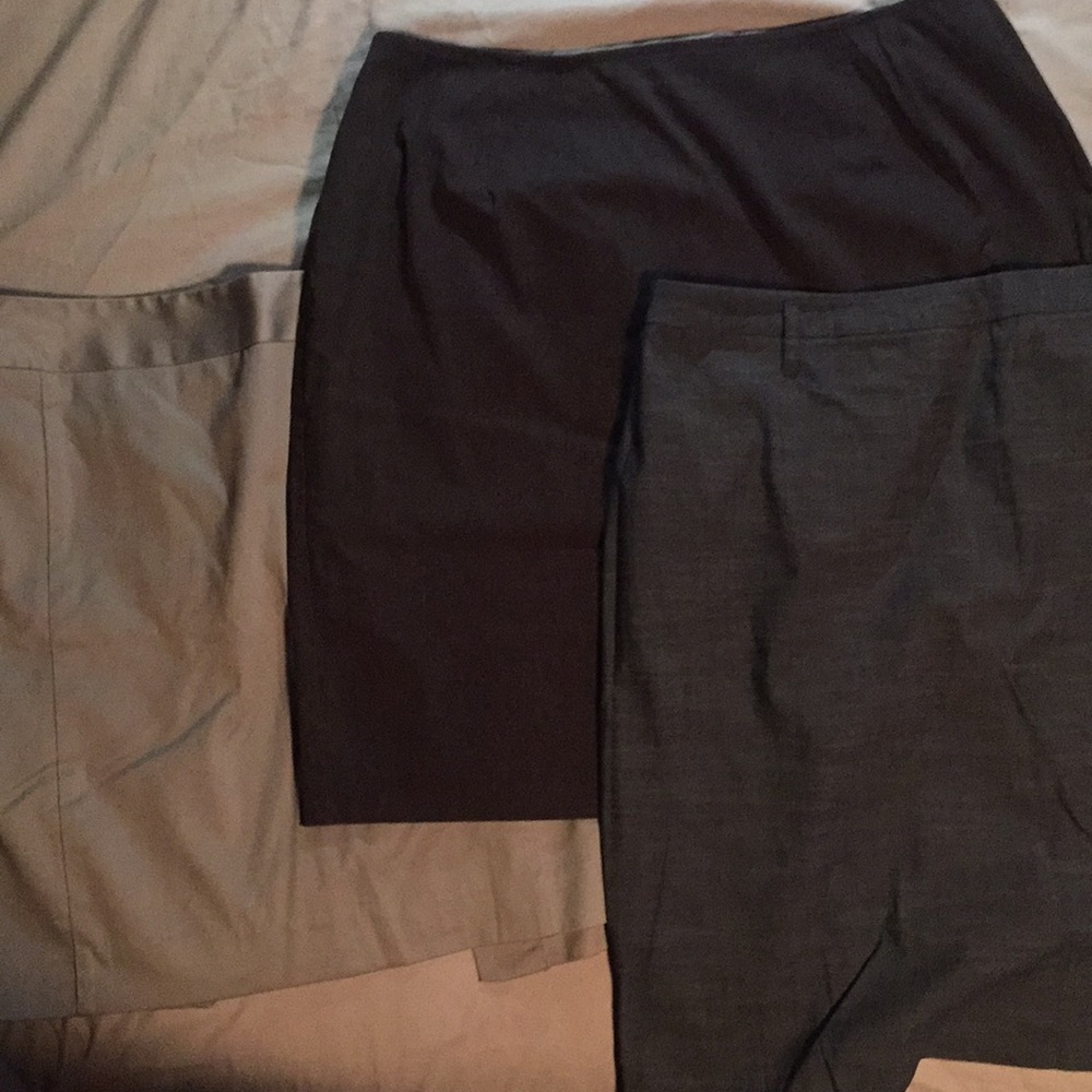 3 skirts size 16. Gently used. Priced to sell.*